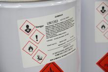 cinta de resina para materiales peligrosos