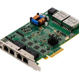 Adaptadores ethernet gigabit de múltiples puertos con PoE para GigE Vision - Concord PoE